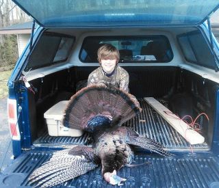 Here is nick Palmer with a nice youth day gobbler.